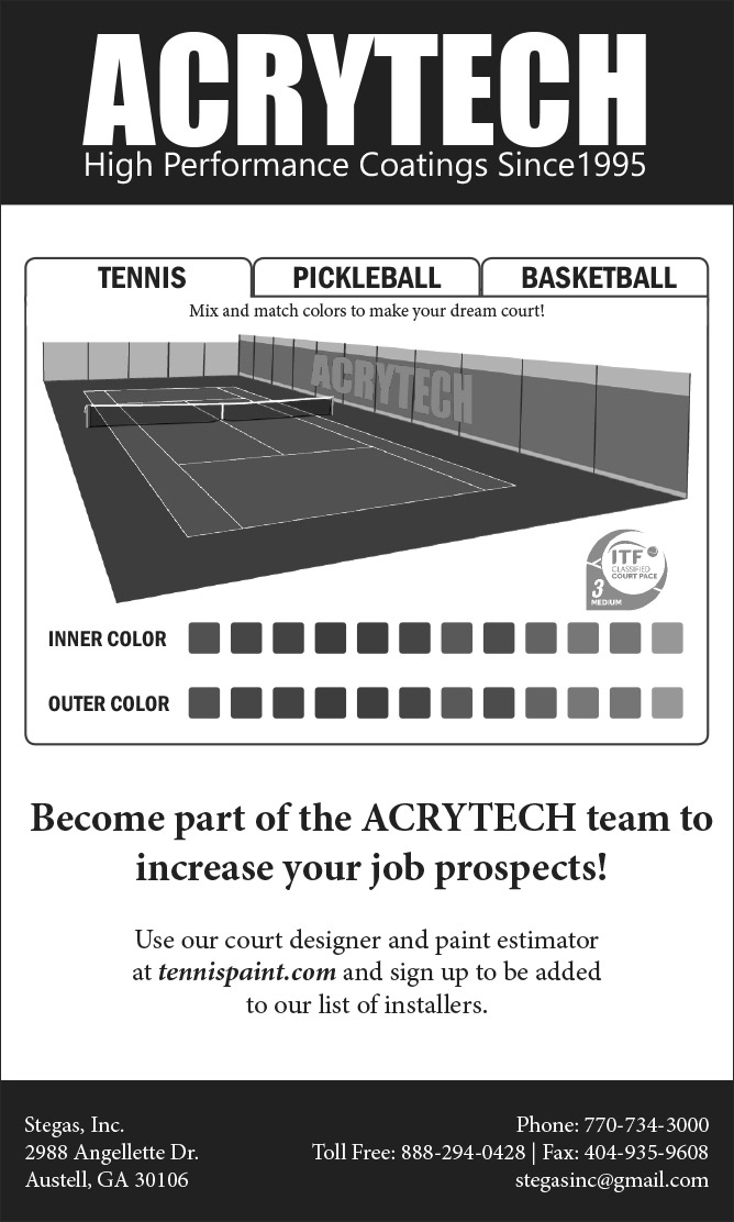 Acrytech black and white ad